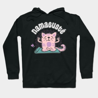 Funny Yoga Cat Namaste Nomeguste Hoodie